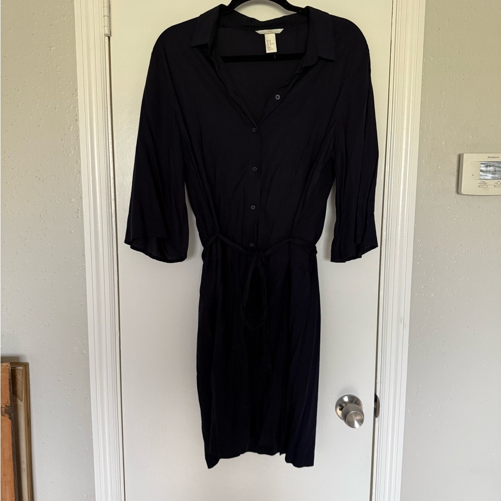 H&M Black Mini Dress